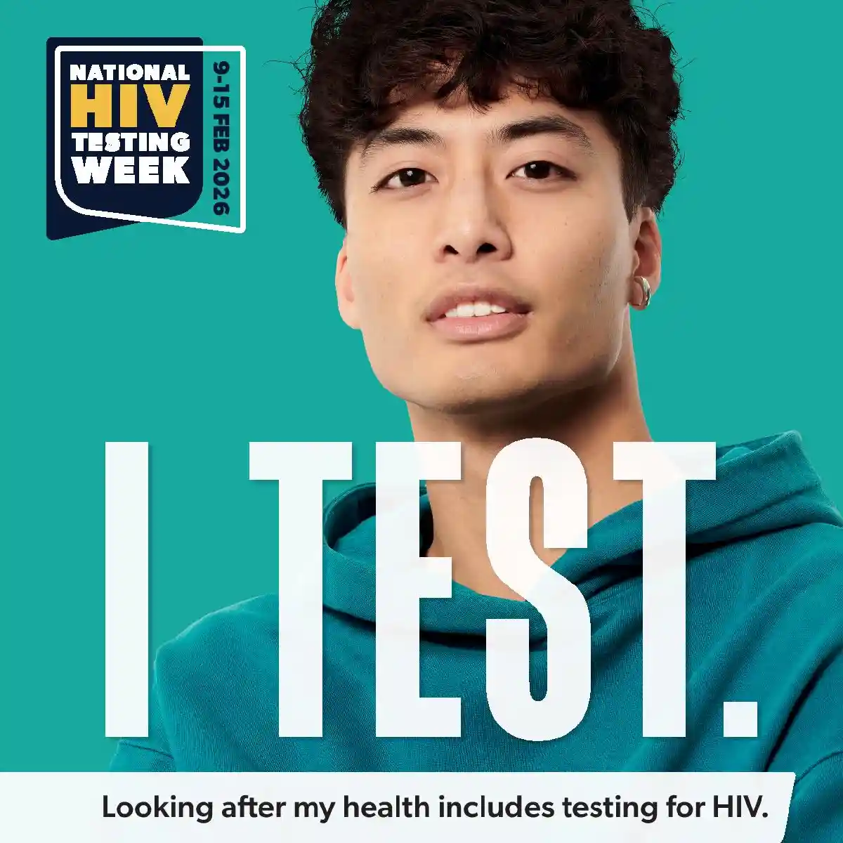 Looking after my health includes testing for NIV
